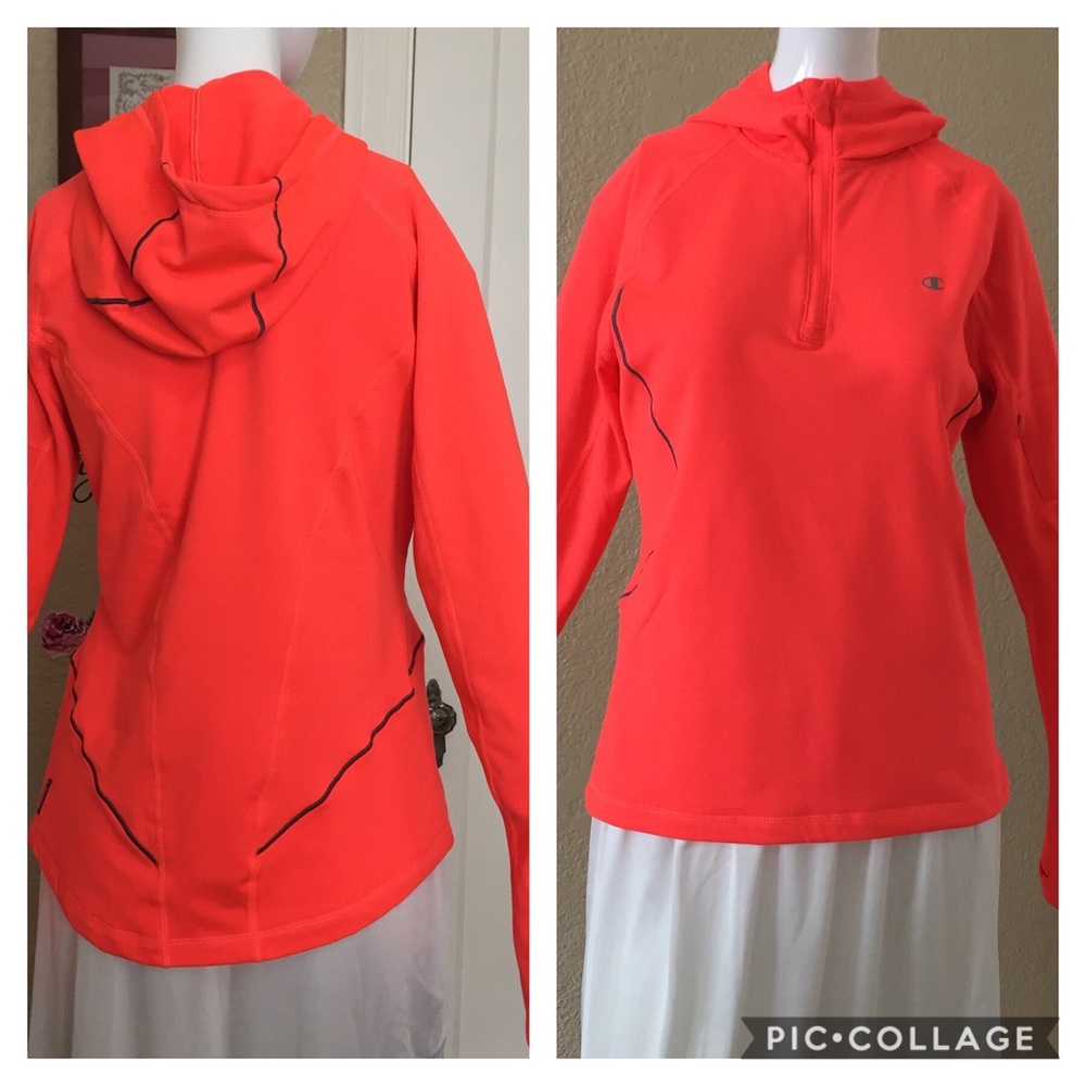 Champion Double Dry Running Hoodie Size Medium - Picture 3 of 8